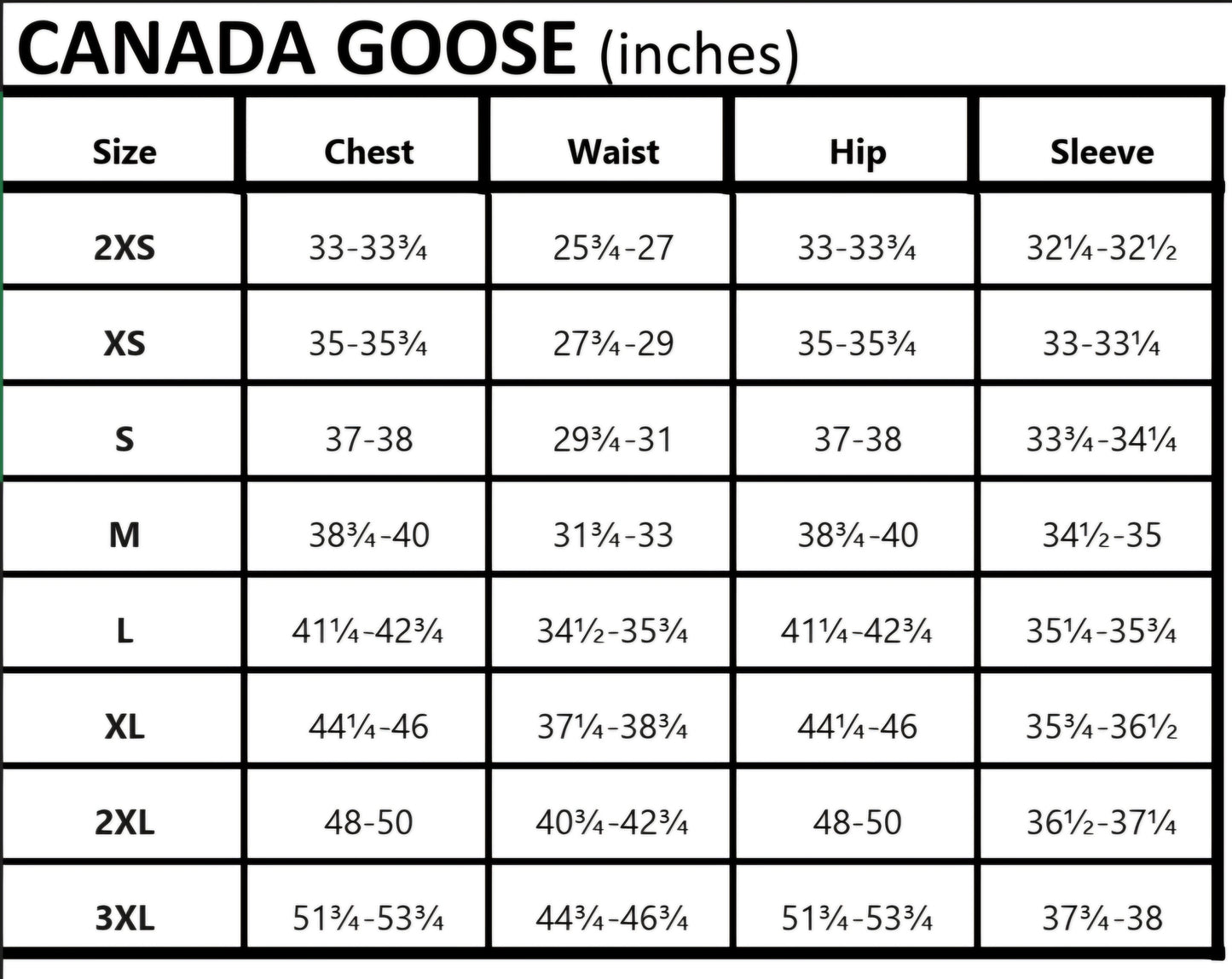 CANADA GOOSE LODGE COACH JACKET BLACK LABEL 2755MB