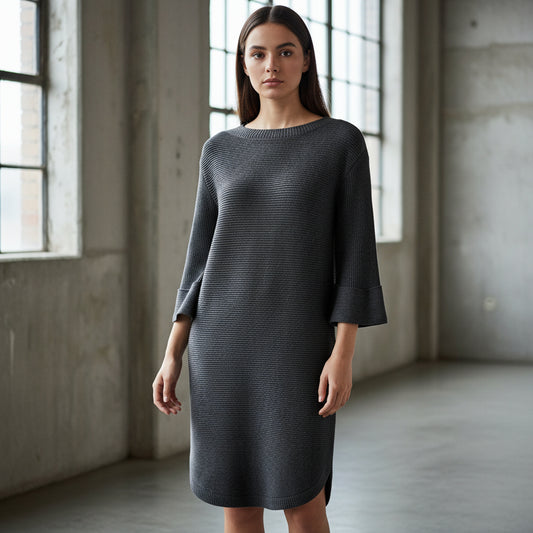 ALLSAINTS EISA SWEATER DRESS  WD068L  (LOC12)