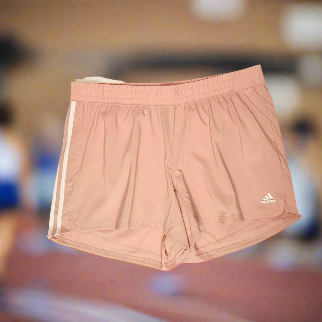 adIdas WOMEN'S PLUS AEROREADY PACER SHORTS Size 1XL HD9589  (LOC1)