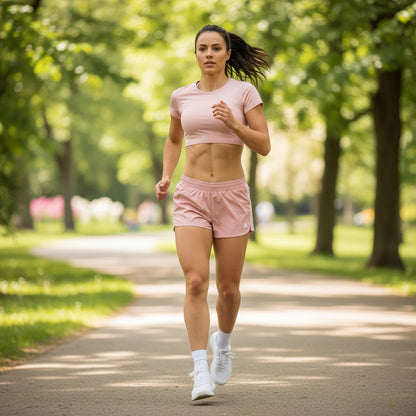 adIdas WOMEN'S PLUS AEROREADY PACER SHORTS Size 1XL HD9589  (LOC1)