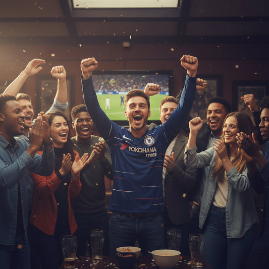 NIKE MEN'S 2018 CHELSEA FC LONG SLEEVE STADIUM JERSEY AA8057 (LOC 34)