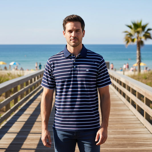 SOUTHERN TIDE MEN'S POLO 3885 (LOC10)