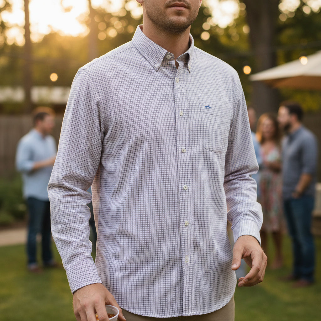 SOUTHERN TIDE MEN'S BUTTON DOWN SHIRT 4042  (LOC10)