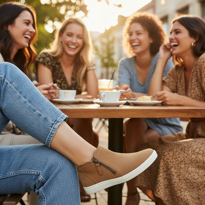 ECCO WOMEN'S SOFT 7 LOW BOOTIE Cashmere 430243 (LOC23)