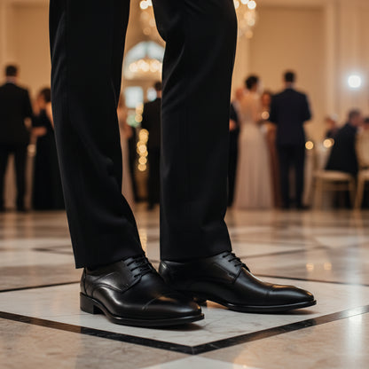 ECCO MEN'S CITY TRAY DEERBY DRESS SHOE 512704  (LOC23)