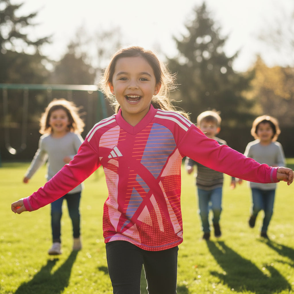 adidas KID'S TIRO 24 COMPETITION GOALKEEPER LS JERSEY IS5337 SIZE XS (LOC34)