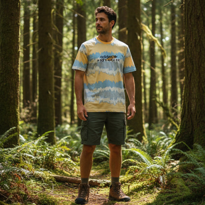 adidas MEN'S ADV AOP TEE GN2361  (LOC6)