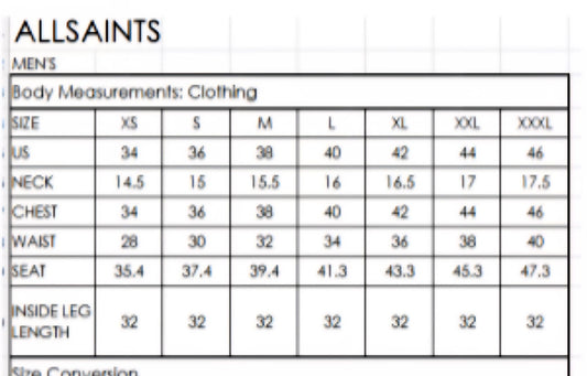 ALLSAINTS MEN'S BRACE SS CREW TEE MD190Y (LOC12)