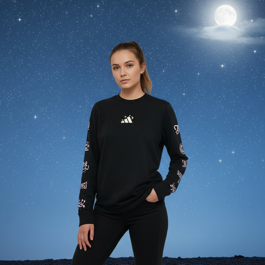 Adidas WOMEN'S PALM READER LS TEE GJ6522  (LOC1)