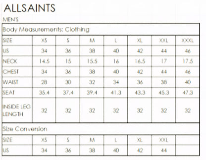 ALLSAINTS MEN'S LEATHER MILO BIKER JACKET 352590  (LOC1)