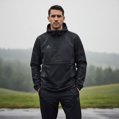 adidas TANGO 1/3 ZIP PULLOVER WINDBREAKER CW7423 (LOC18)