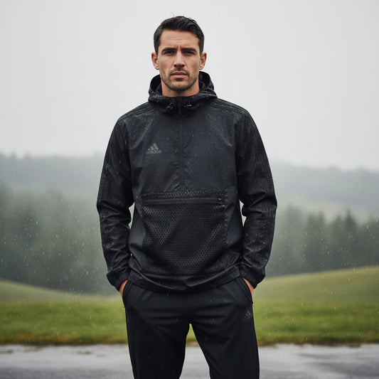 adidas TANGO 1/3 ZIP PULLOVER WINDBREAKER CW7423 (LOC18)