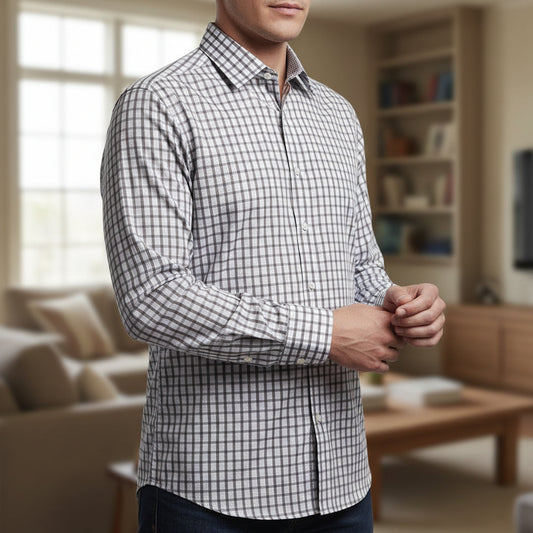 DUCHAMP DS MEN'S LONG SLEEVE SHIRT (LOC10)