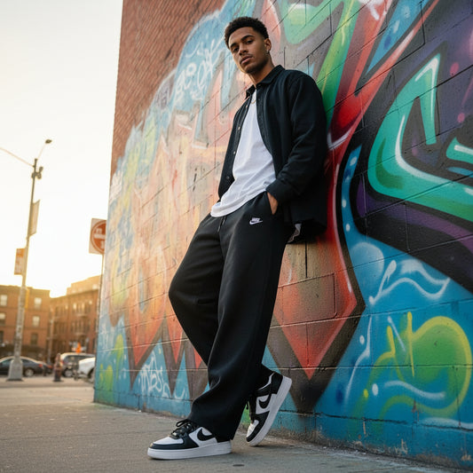 NIKE MEN'S CLUB FIT OVERSIZED JOGGERS HJ1822  (loc12)