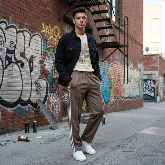 adidas MEN'S BAGGY JOGGER PANTS JP1067 (LOC12)