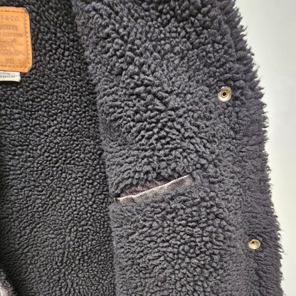 LEVI'S MEN'S PREMIUM SHERPA DENIM TRUCKER JACKET 57694  (LOC9)