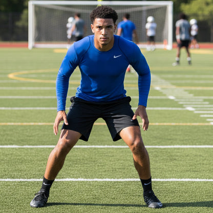 NIKE MEN'S DRI-FIT PRO COOLING FITTED LS TEE 703100 (LOC4)