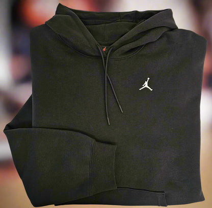 NIKE WOMEN’S PLUS SIZE JORDAN LOOSE FIT HOODIE BLACK DQ4460-010 (LOC6)