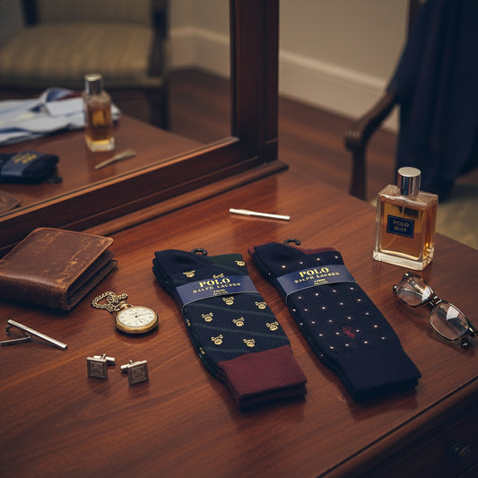 POLO RALPH LAUREN TROUSER SOCKS 2 PACK (LOC5)