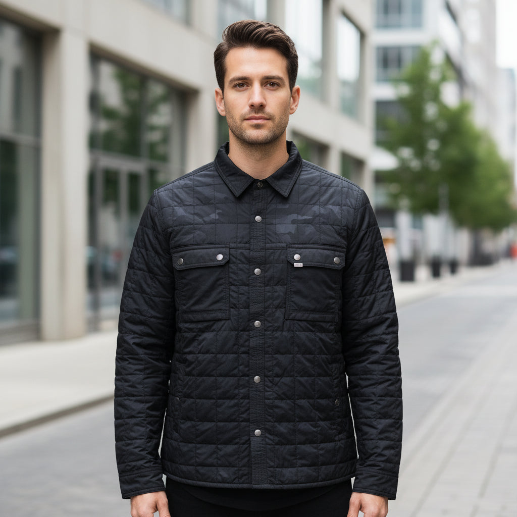 TIMBERLAND MEN'S LIGHT WEIGHT QUILTED JACKET (LOC11 )