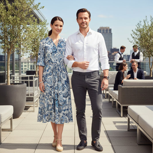 TED BAKER MENS ENDURANCE 4-WAY STRETCH BUTTON-DOWN LS SHIRT 156142 (LOC10)