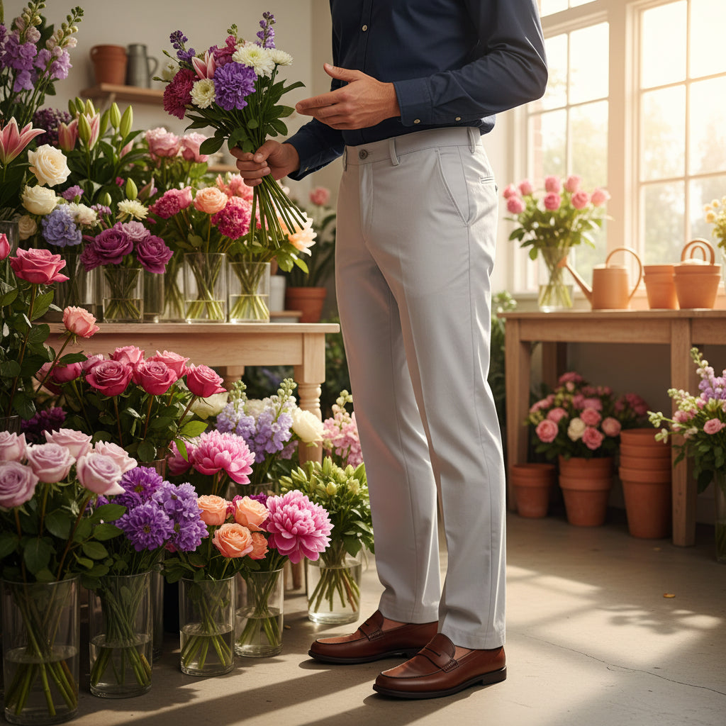 PETER MILLAR MEN'S CROWN SPORT SLACKS ME0EB66FB  (LOC10)