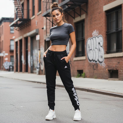 adidas WOMEN'S ESSENTIAL LINEAR PANT S97154  (LOC12)