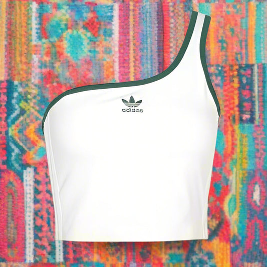 adidas WOMENS ASYMMETRIC TOP H56465  (LOC6)