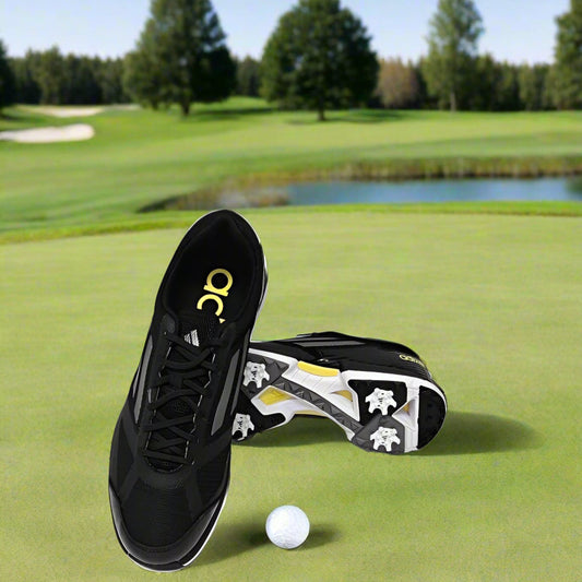 Adidas MEN'S ADIZERO S GOLF SHOES BLACK 672239  (LOC12)