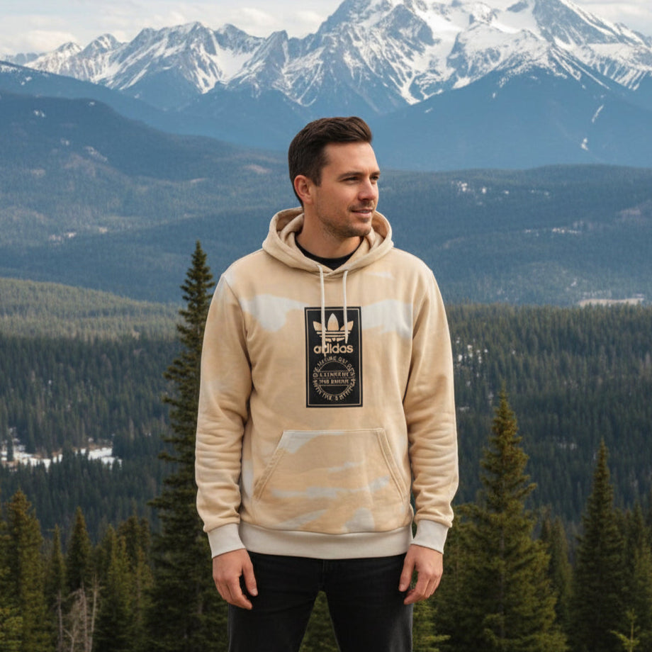 adidas MEN'S CAMO AOP HOODIE GN1880  (LOC6)