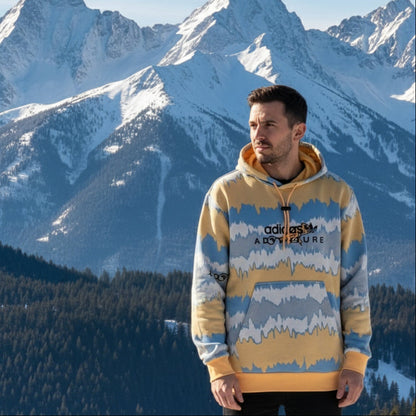 adidas MEN'S ADVENTURE AOP HOODIE GN2362  (LOC6)