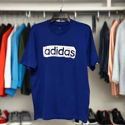 adidas MEN'S M BRUSHSTROKE V4 TEE Size S GL2876  (LOC4)