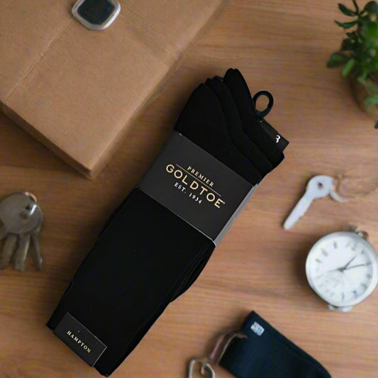 GOLDTOE HAMPTON FX SOCKS 3 PACK (LOC5)