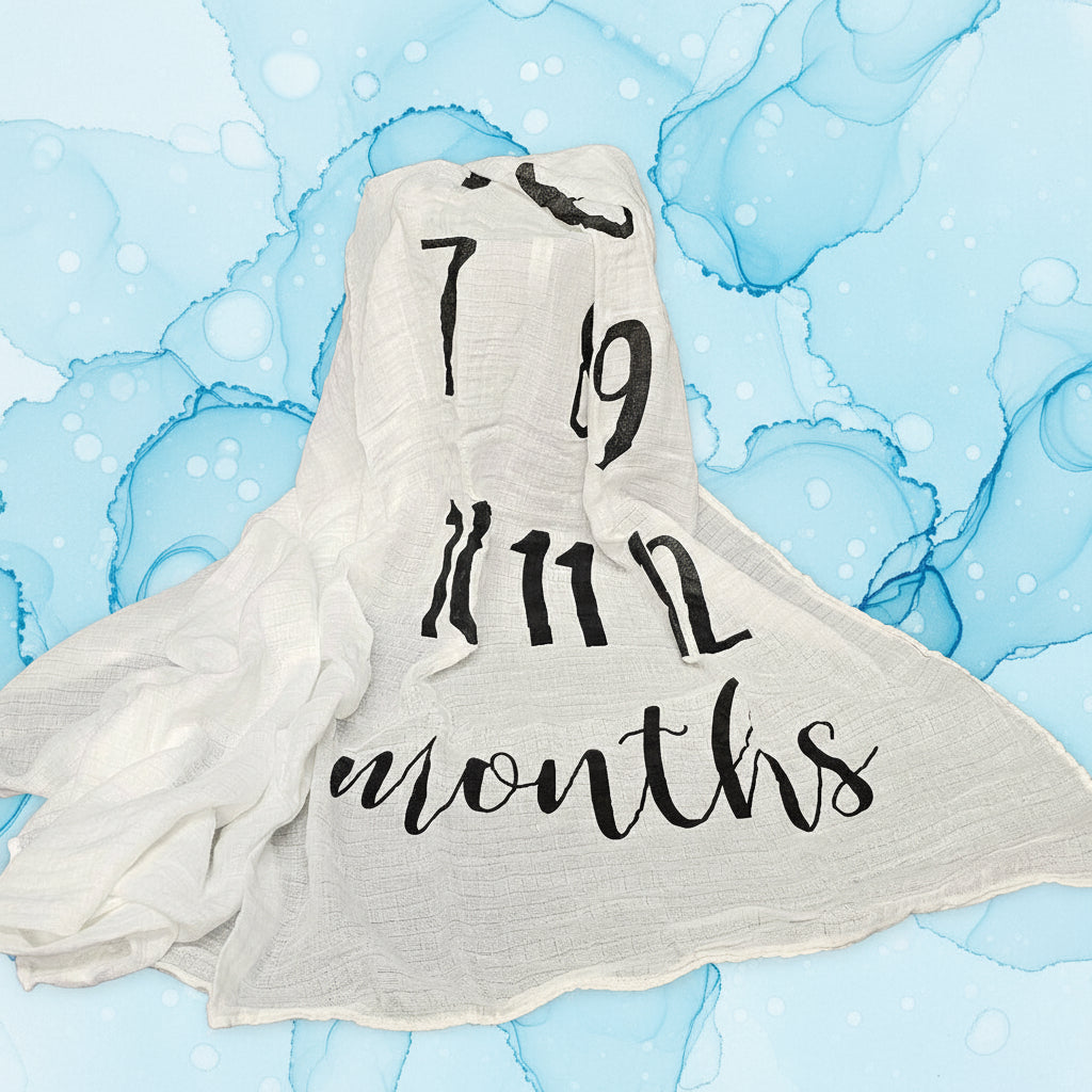 MUD PIE MONTHLY MILESTONES PHOTO BLANKET 2102216 (LOC5)