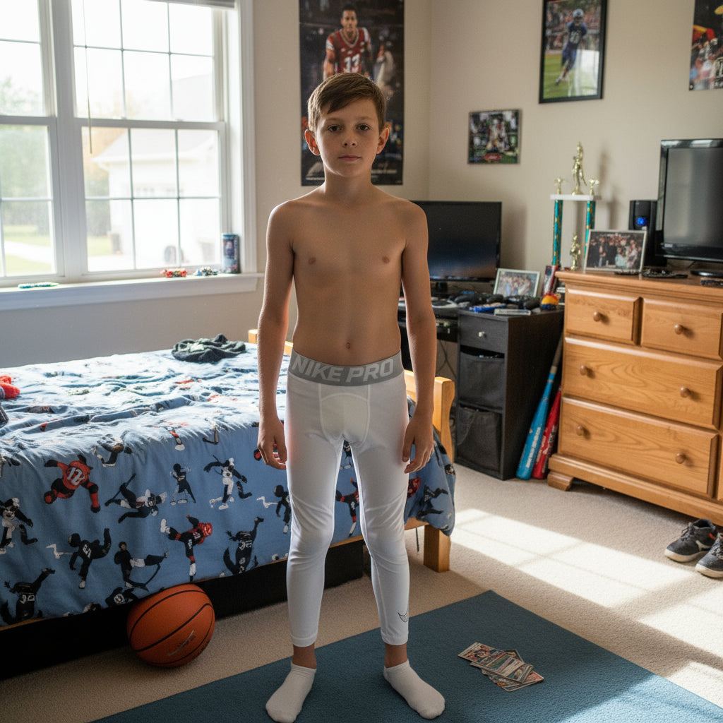 NIKE BOY'S PRO DRI-FIT TRAINING TIGHTS   858229  (LOC5)