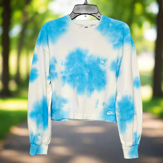 NIKE GIRLS SPORTSWEAR CREW NECK TOP DX5071  (LOC5)