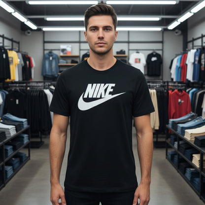 NIKE MEN'S LOGO SPORTSWEAR T-SHIRT Size M AR5004  (LOC4)