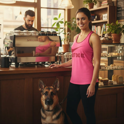 NIKE WOMEN'S RACER BACK TEE 703130  (LOC1)