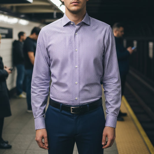 TED BAKER MEN'S ENDURANCE BUTTON-DOWN L0NG SLEEVE SHIRT (LOC10)